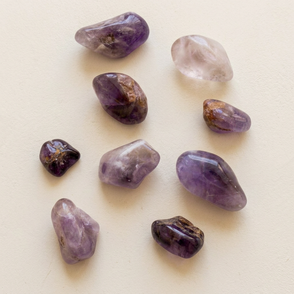 Amethyst Trommelstein